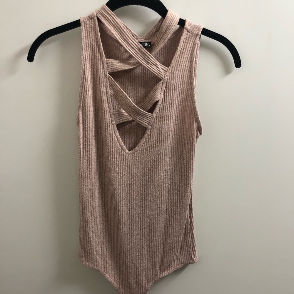 Pink bodysuit